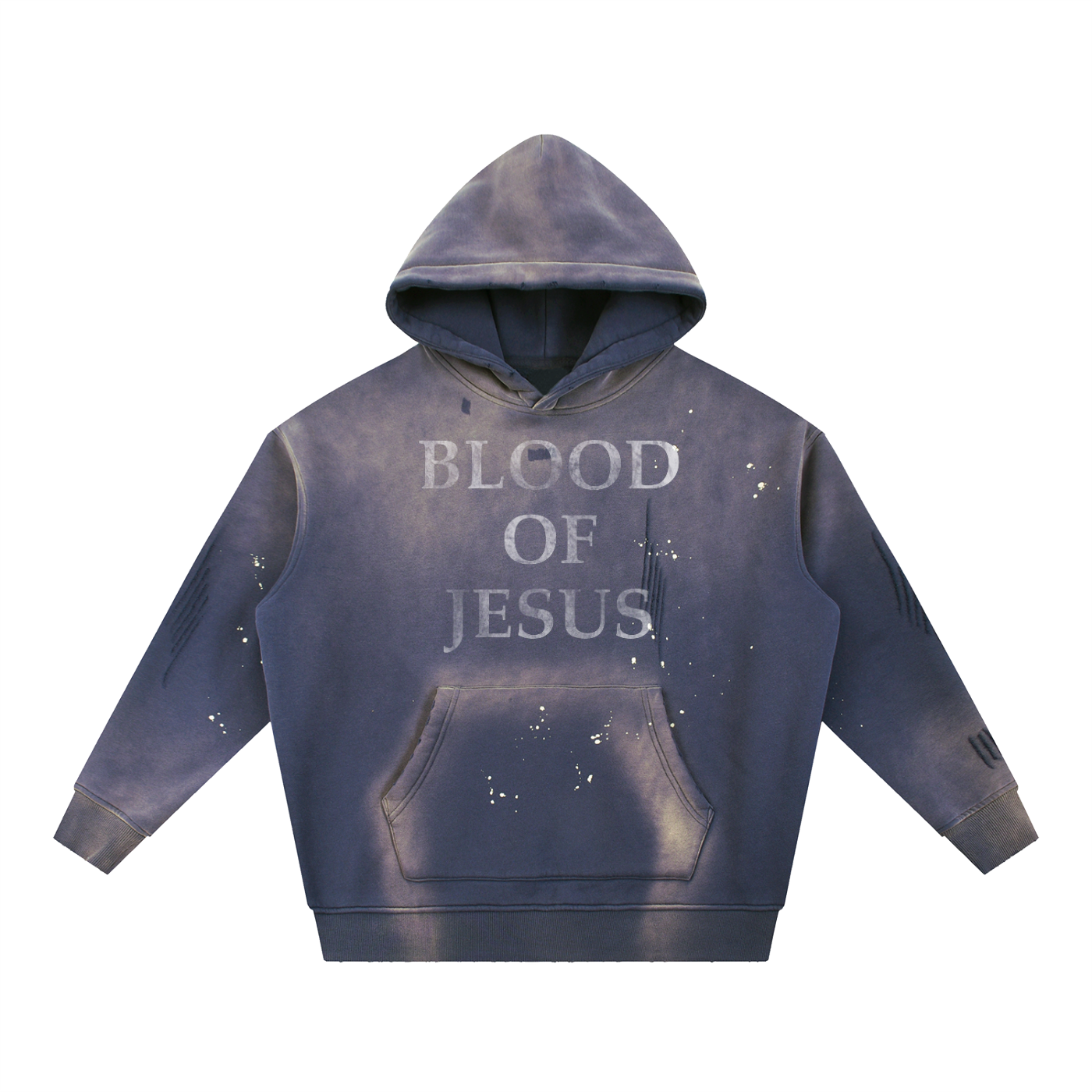 BLOOD OF JESUS VINTAGE HOODIE