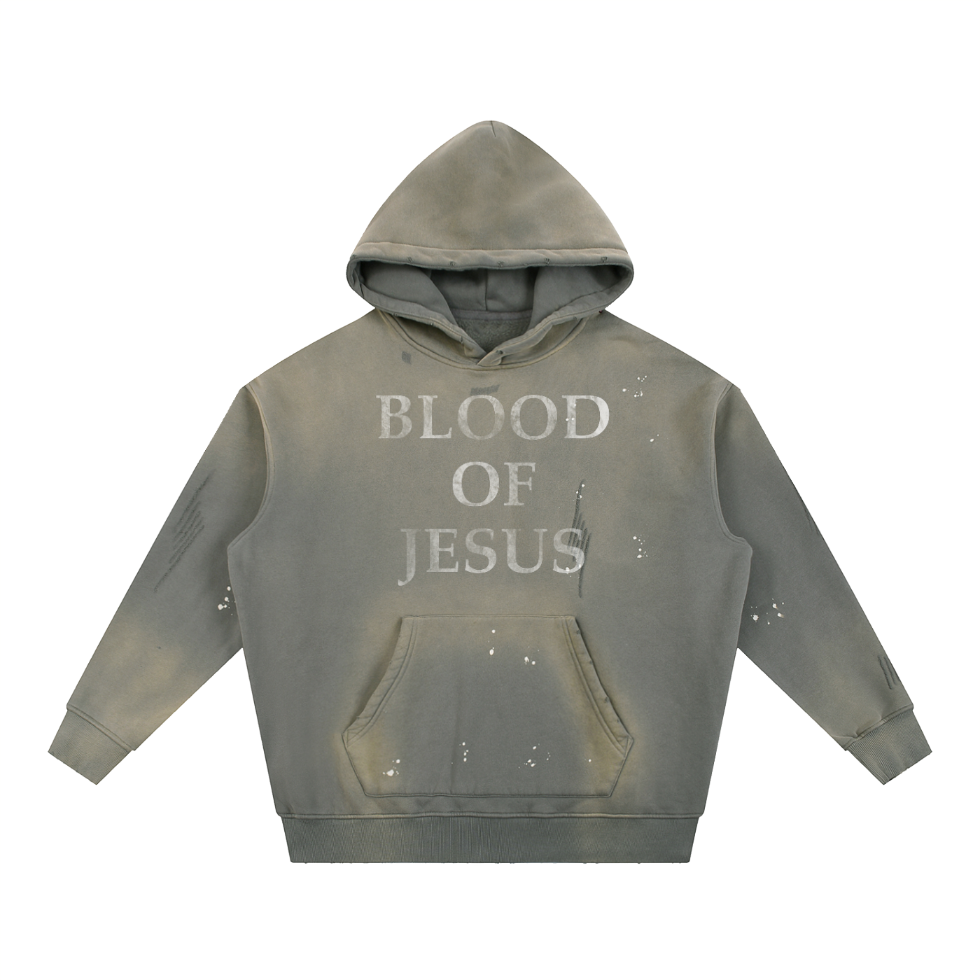BLOOD OF JESUS VINTAGE HOODIE