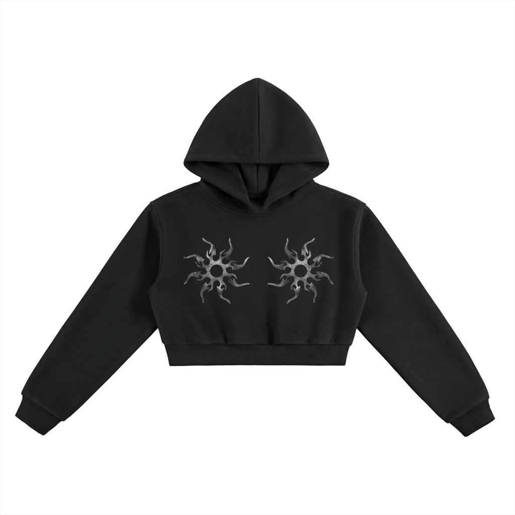 ESSENTIAL CROPPED HOODIE